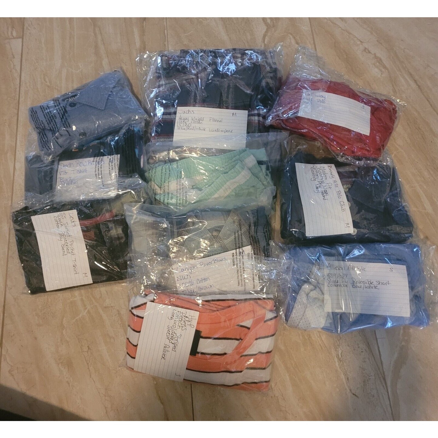 Men's Lot- Up To 5lbs Of Name Brand Labels Size XL