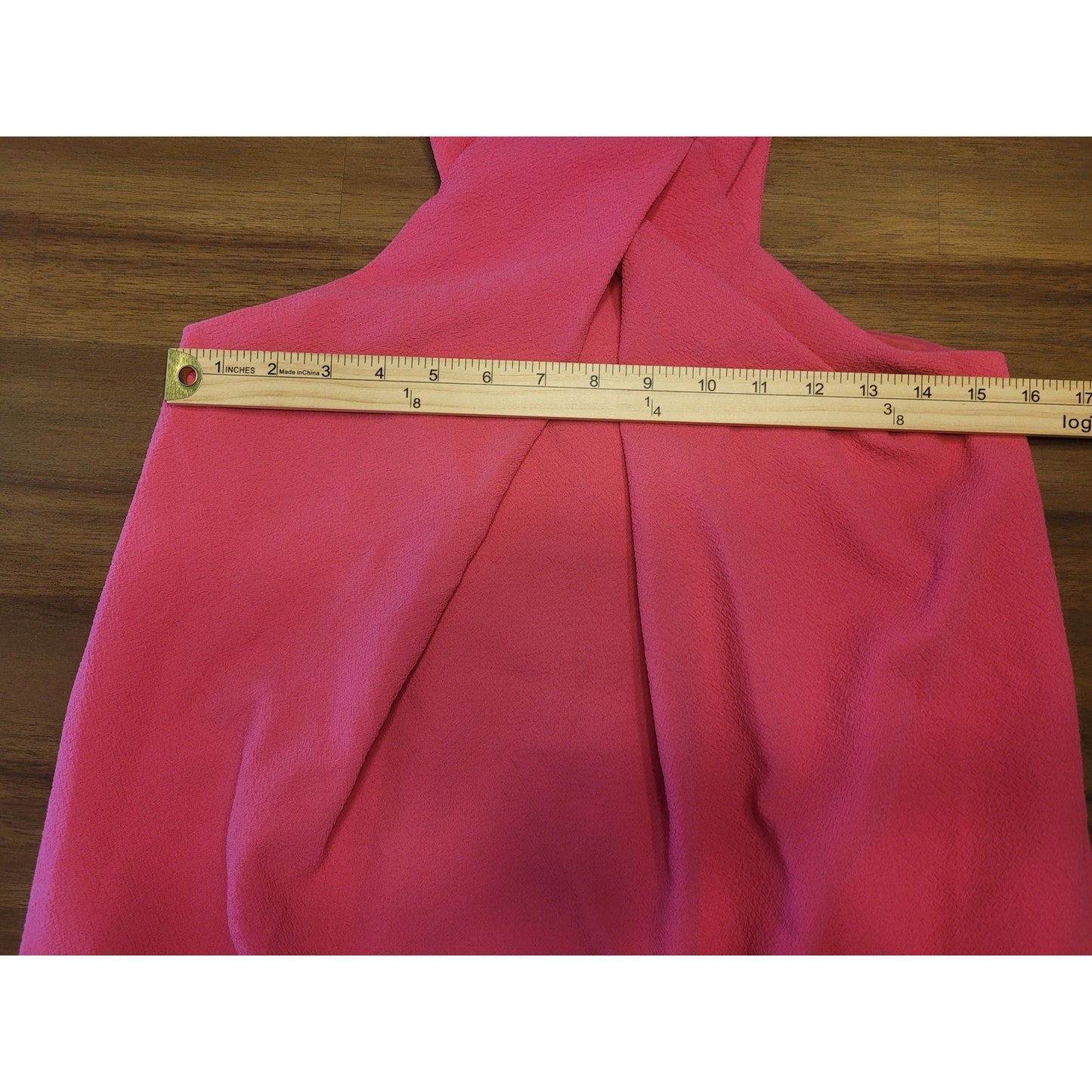 Trina Turk Felisha Crepe Halter Pink Party Dress size 0 NWOT