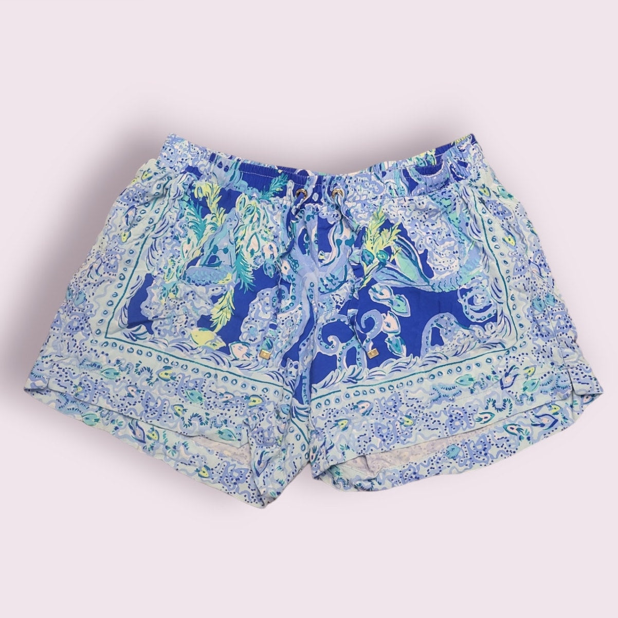 Lilly Pulitzer 5” Shorts Sea Sirens Size XS Travel Beach