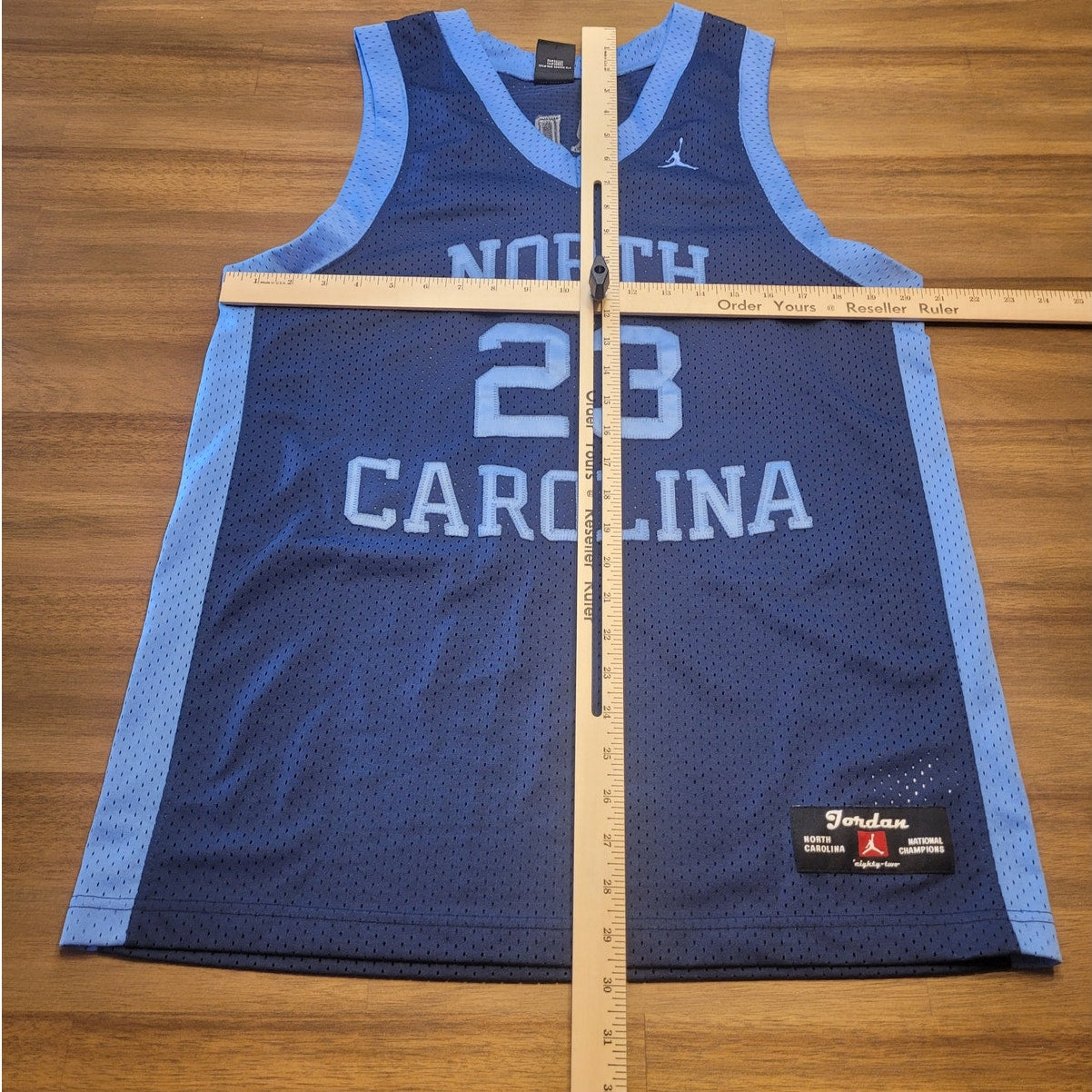 1982 North Carolina MICHAEL JORDAN Sewn Jersey 82 Eighty-two Mens M AUTHENTIC