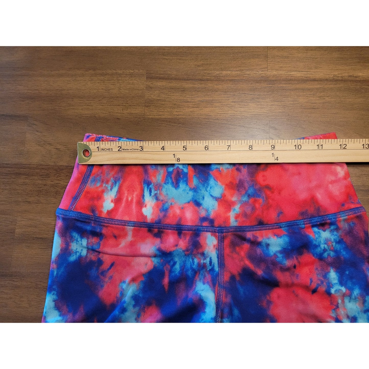 FLEO Candy Floss Shorts High-rise Women’s Size S CrossFit Workout Tye Dye