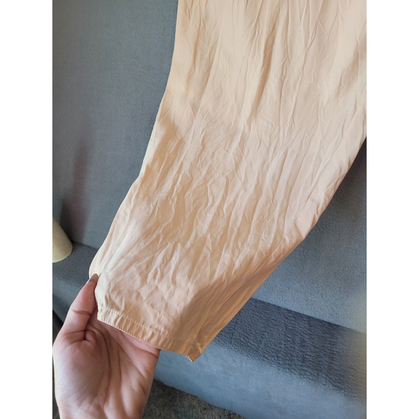 Eileen Fisher Pleated Front Silk Pants in Pink - Size 1(S/M) Tapered