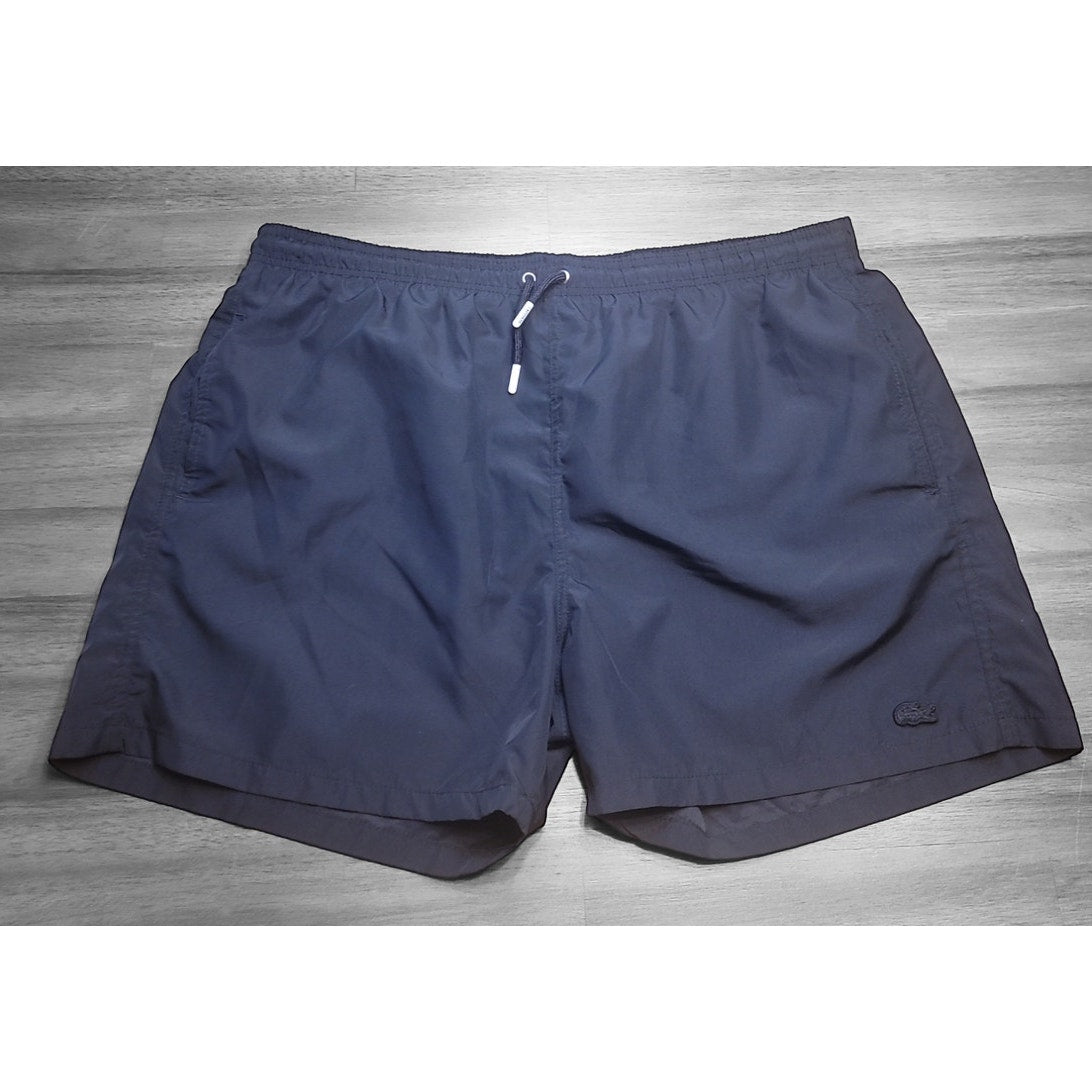 Lacoste Swim Shorts - Men’s 8-3XL - Lined - Drawstring Black