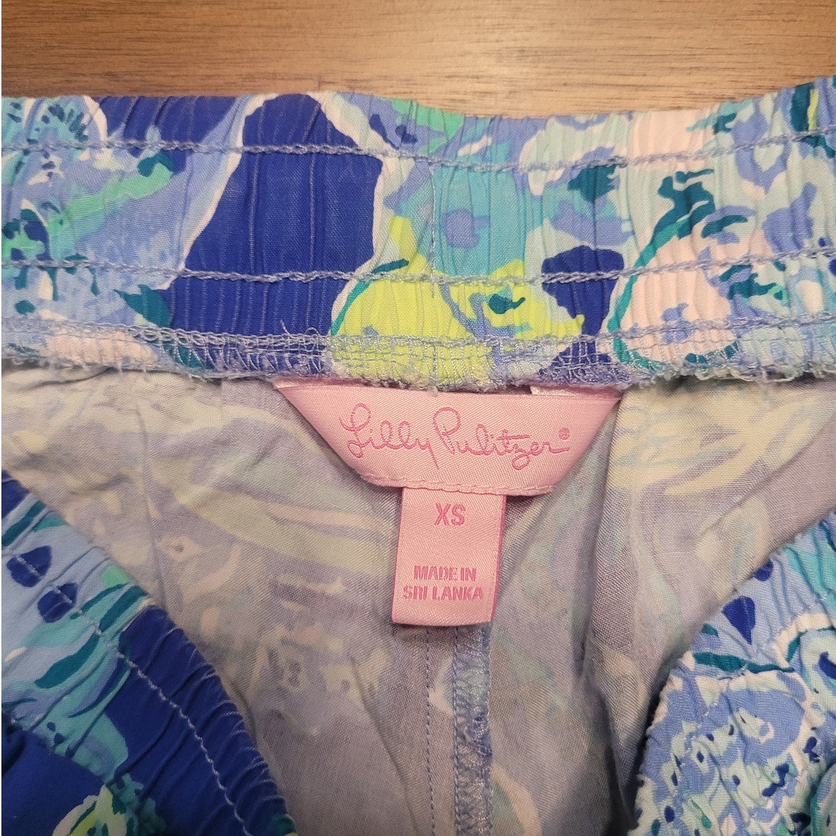 Lilly Pulitzer 5” Shorts Sea Sirens Size XS Travel Beach